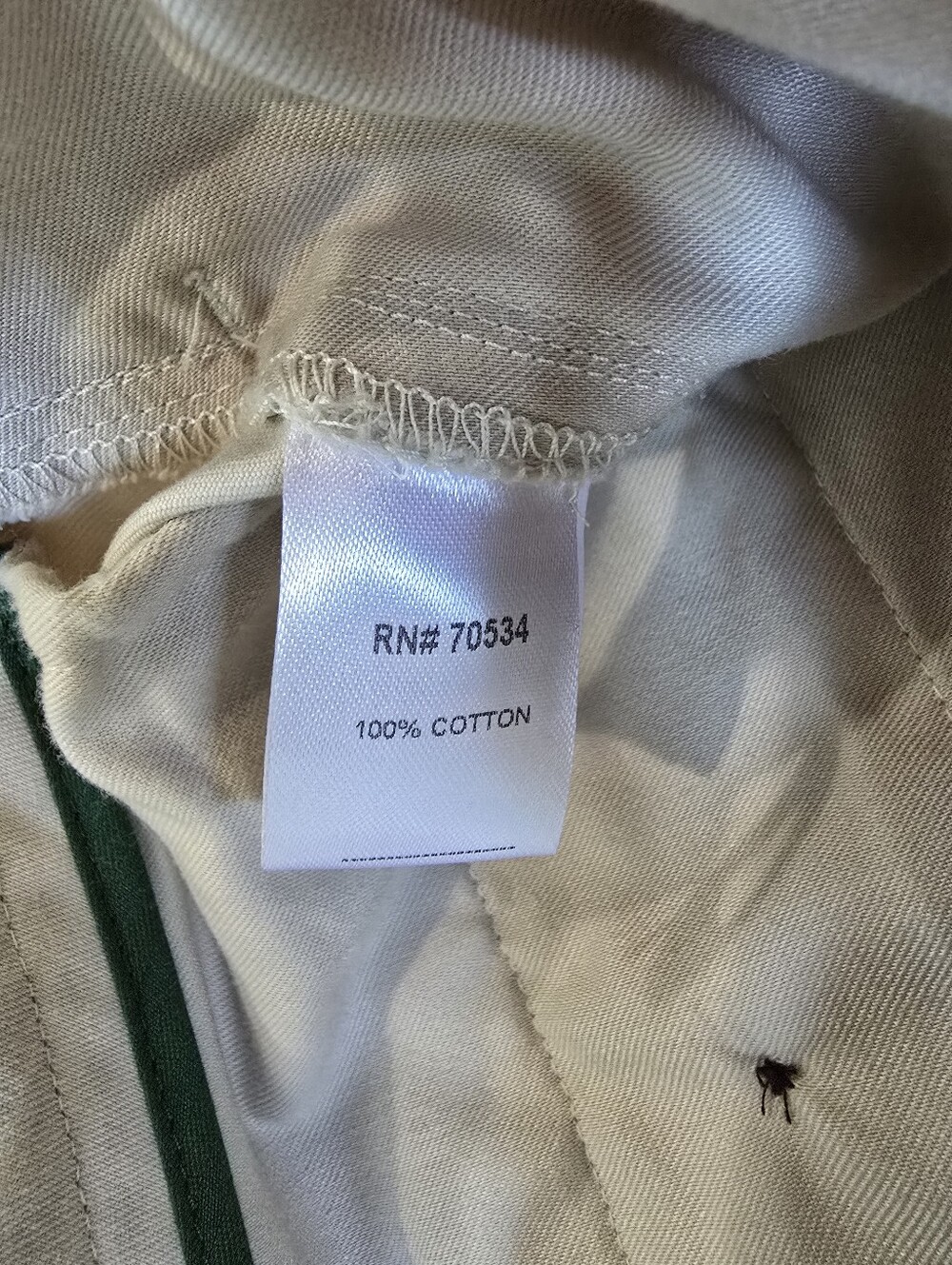 ORVIS mens Khaki pants size 32 - Picture 6 of 7